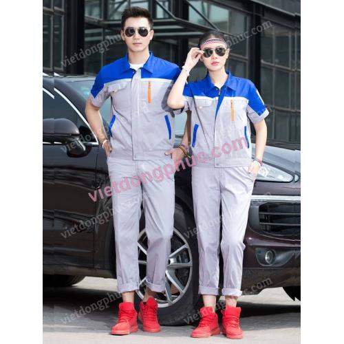 Bảo hộ lao động ngắn tay 07